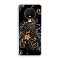 Huilende Wolf: OnePlus 7T Transparant Hoesje