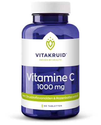 Vitakruid Vitamine C 1000 met Bioflavonoïden & Rozenbottel 90