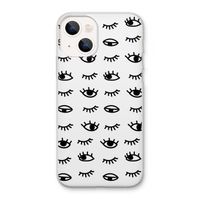 Eye pattern #2: iPhone 13 Transparant Hoesje