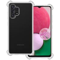 Basey Samsung Galaxy A13 4G Hoesje Siliconen Shock Proof Hoes Case Cover - Transparant - thumbnail