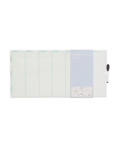 HEMA Magnetisch Whiteboard 30x60 Weekplanner