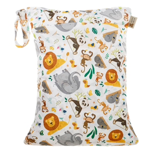 HappyBear wetbag - Wilde dieren