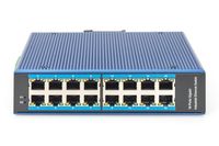 Digitus DN-651129 netwerk-switch Unmanaged Gigabit Ethernet (10/100/1000) Blauw - thumbnail