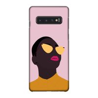 Yellow glasses: Samsung Galaxy S10 4G Volledig Geprint Hoesje