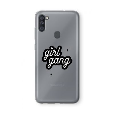 Girl Gang: Samsung Galaxy A11 Transparant Hoesje