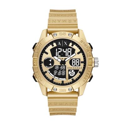 Horlogeband Armani AX2966 Rubber Doublé 24mm