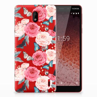 Nokia 1 Plus | TPU Case | Butterfly Roses Nokia 1 Plus | TPU Case | Butterfly Roses