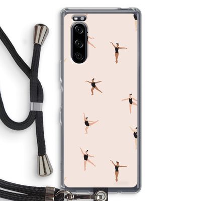 Dancing #1: Sony Xperia 5 Transparant Hoesje met koord