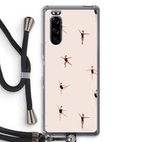 Dancing #1: Sony Xperia 5 Transparant Hoesje met koord