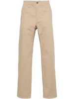 A.P.C. pantalon en coton à coupe droite - Tons neutres