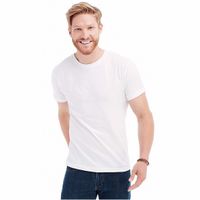 10x witte t-shirts ronde hals   - - thumbnail