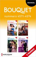 Bouquet e-bundel nummers 4571 - 4574 - Dani Collins, Caitlin Crews, Annie West, Kate Hewitt - ebook