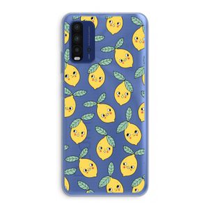 Citroenen: Xiaomi Redmi 9T Transparant Hoesje