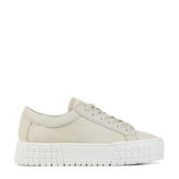 Hip D1922 nubuck plateau sneakers beige - thumbnail