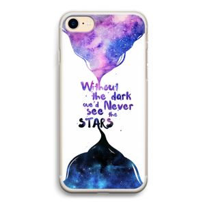Stars quote: iPhone 7 Transparant Hoesje