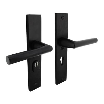 Intersteel Achterdeurbeslag PC 55mmAurano kerntrekbeveiliging zwart - 0023.379529