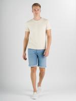 247Jeans Palm Slim Short SH06 Bleached Denim - Heren Jeans - Slim Fit Jeans