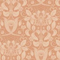 Dutch Wallcoverings Hjärterum - Berit - Coral