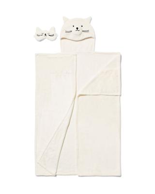 HEMA Snuggle Deken En Slaapmasker Kat
