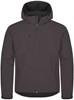 Clique 0200912 Classic Softshell Hoody - Donkergrijs - L