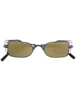Matsuda lunettes de soleil à monture carrée - Noir