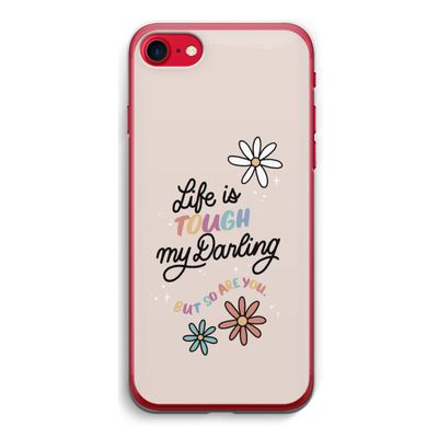 Tough Life: iPhone SE 2020 Transparant Hoesje