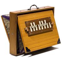 Shruti Box Saraswati 440 Hz - Handgemaakt Houten Muziekinstrument - thumbnail