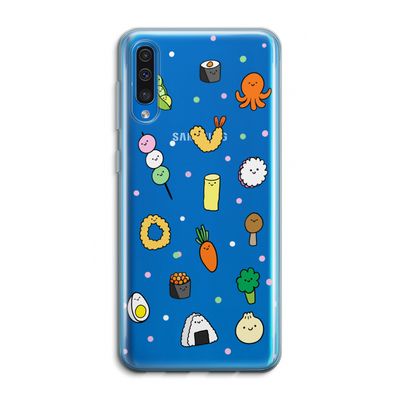 Happy bento friends: Samsung Galaxy A50 Transparant Hoesje