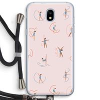 Dancing #3: Samsung Galaxy J5 (2017) Transparant Hoesje met koord