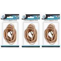 DID Elastiekjes - 5x - rubber - 30 gram - brede elastieken - hobby/kantoor