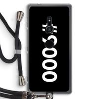 #9000: Sony Xperia XZ2 Transparant Hoesje met koord