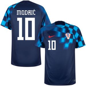 Kroatië Shirt Uit 2022-2023 + Modric 10 (Fan Style)