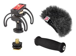 Rycote Portable Recorder Audio Kit Tascam DR-100 en DR-100 MKII