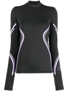 adidas by Stella McCartney haut TruePace à col montant - Noir