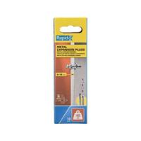 Metalen expansiepluggen - Rapid - Model 5001549 - Ø11x37 - Schroef M5x48 - Verpakking van 10 stuks