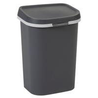 Curver mistral flat afvalbak 25l antraciet - thumbnail