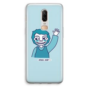 Zwaai: OnePlus 6 Transparant Hoesje