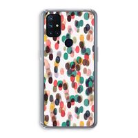 Tropical Dots: OnePlus Nord N10 5G Transparant Hoesje