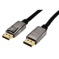 ROLINE DisplayPort Kabel, DP-DP, v1.2, M/M, 1 m - thumbnail