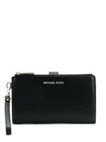 Michael Michael Kors étui pour smartphone zippé à plaque logo - Noir