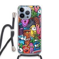 Vexx Mixtape: iPhone 13 Pro Transparant Hoesje met koord