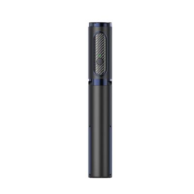 M18 draagbare Selfie stick afstandsbediening mobiele telefoon houder (blauw)