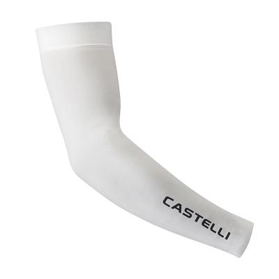 Castelli upf 50 + light arm 3 sleeves white unisex