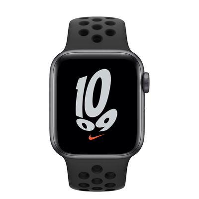 Apple Watch SE Nike Alu 40mm Spacegrey (Antraciet/zwart) iOS Apple Watch SE Nike Alu 40mm Spacegrey (Antraciet/zwart) iOS