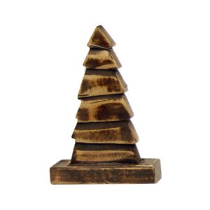 Kerstboom van Mangohout (18 x 11,5 cm)