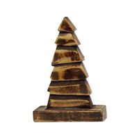 Kerstboom van Mangohout (18 x 11,5 cm)