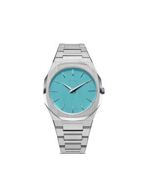 D1 Milano montre Ultra Thin 38 mm - Bleu