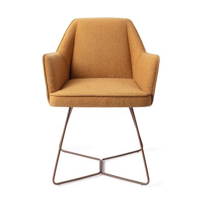 Jesper Home Tome eetkamerstoel Masai Giraffe beehive rose