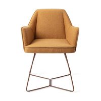 Jesper Home Tome eetkamerstoel Masai Giraffe beehive rose