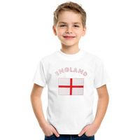 Wit kinder t-shirt Engeland - thumbnail